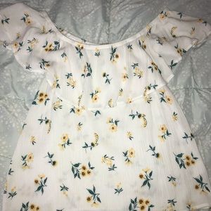 Off the shoulder top